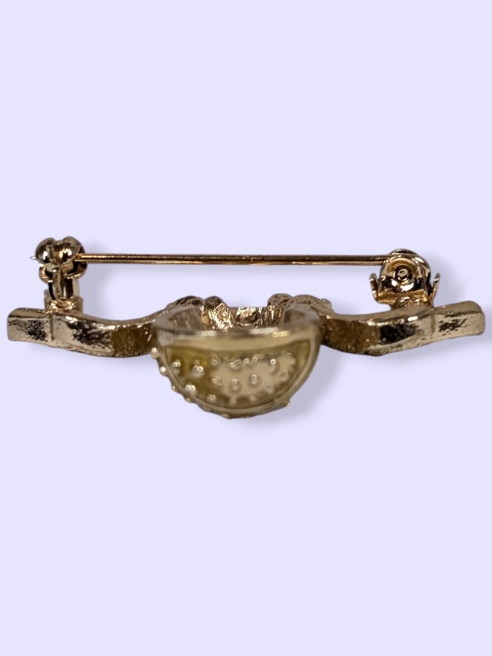 Bumpy Rhinestone Bee Brooch - Picture 5 of 6